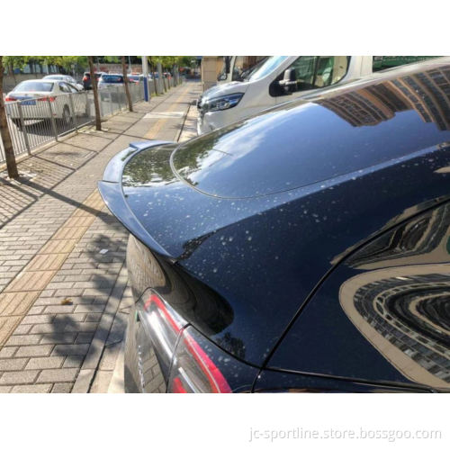Pre-Preg Dry Carbon Fiber Rear Spoiler for Tesla Model Y 4-Door 2020-2021